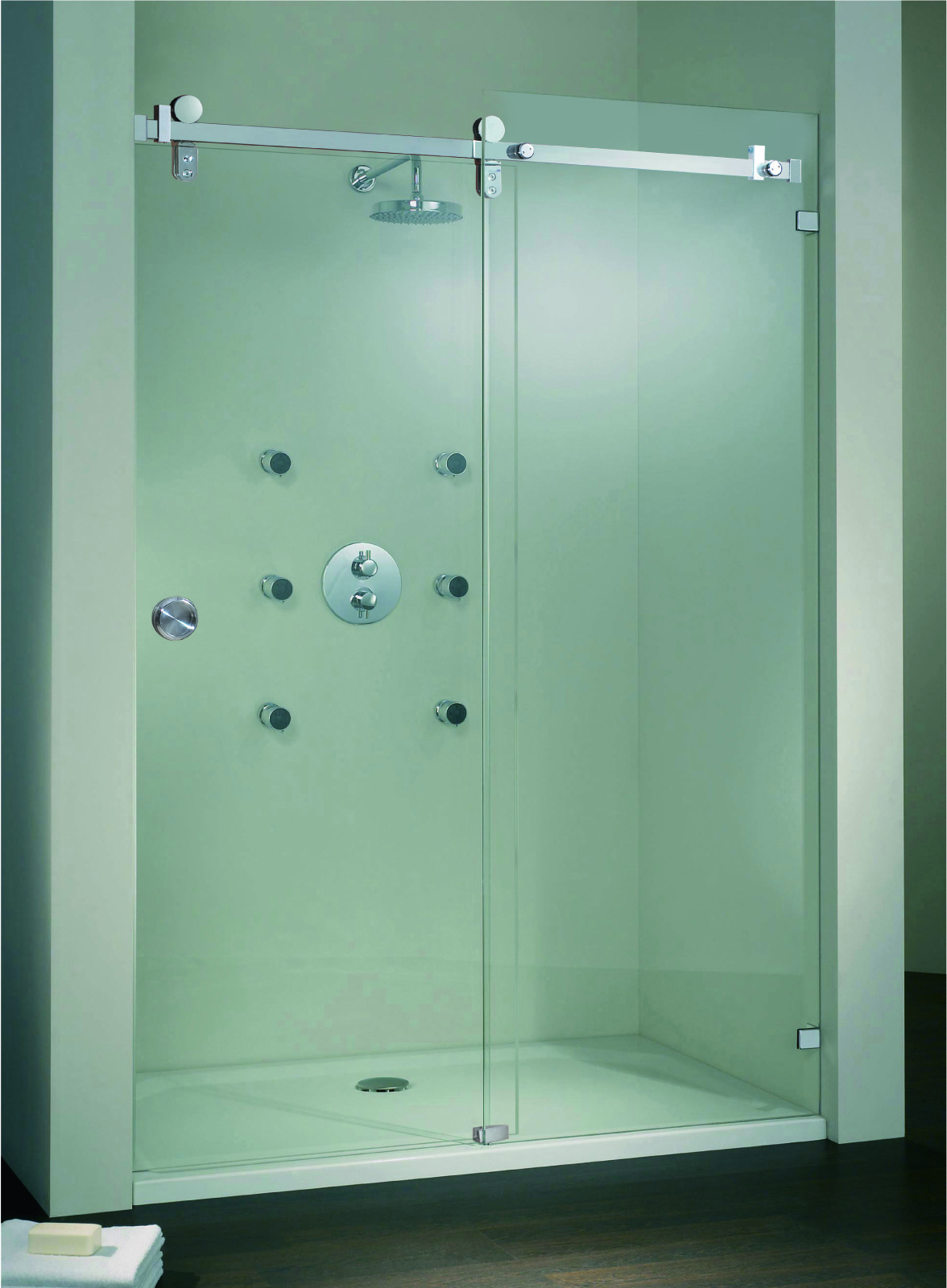 7200 Shower Single Sliding Door Hardware Series