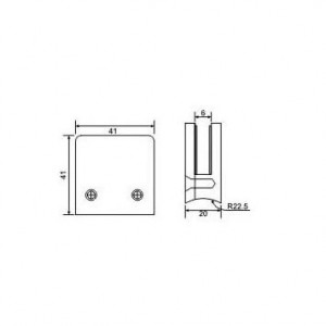 Railing Clamp JGC-3283