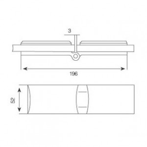 Shower Hinge JSH-2420