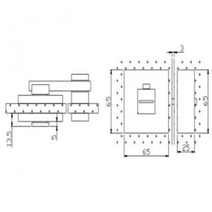 Partition Lock JSL-2681